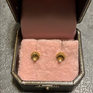 Juicy Couture seashell earrings